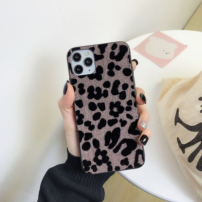 Compatible with Apple , Explosive Autumn And Winter Leopard Print Mobile Phone Case Cover